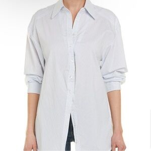 McGuire Wear This Way Striped Shirt Long Button Down  Sleeve Small